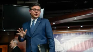 Members of Congress debate during a session in the House of Representatives.